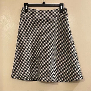ST. JOHN COLLECTION by MARIE GRAY Checkered Knit‎ Skirt